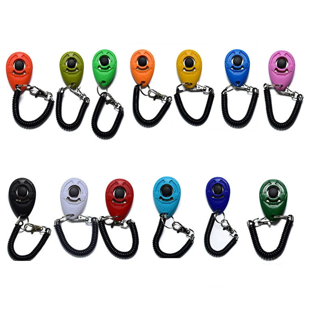 Dog Training Clicker – Wrist Strap Pet Click Trainer for Dogs & Cats