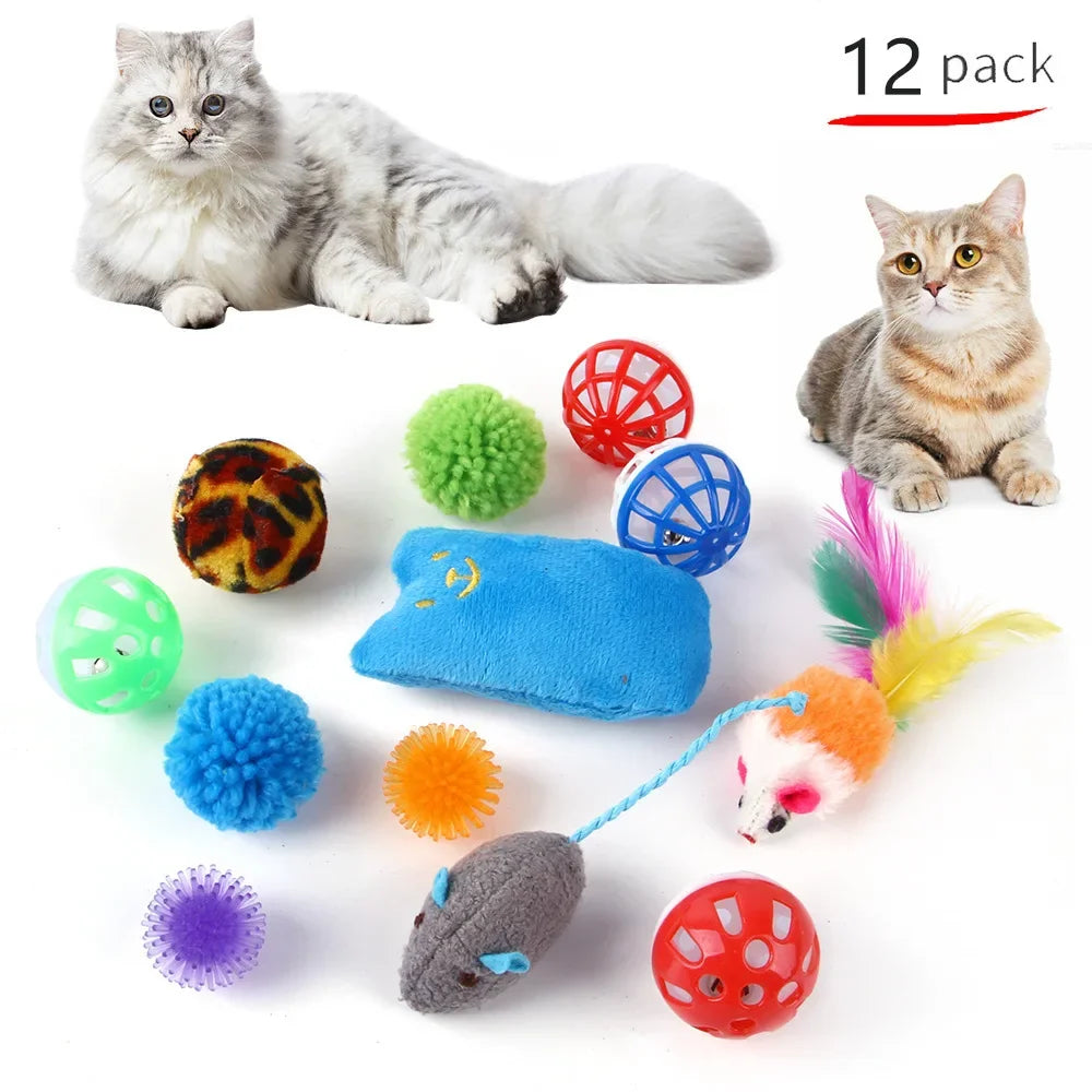 Cat Mouse Tunnel Tent – Foldable Play Tent with Mouse Balls