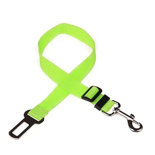 Adjustable Dog Car Seat Belt – Pet Vehicle Safety Lead Clip