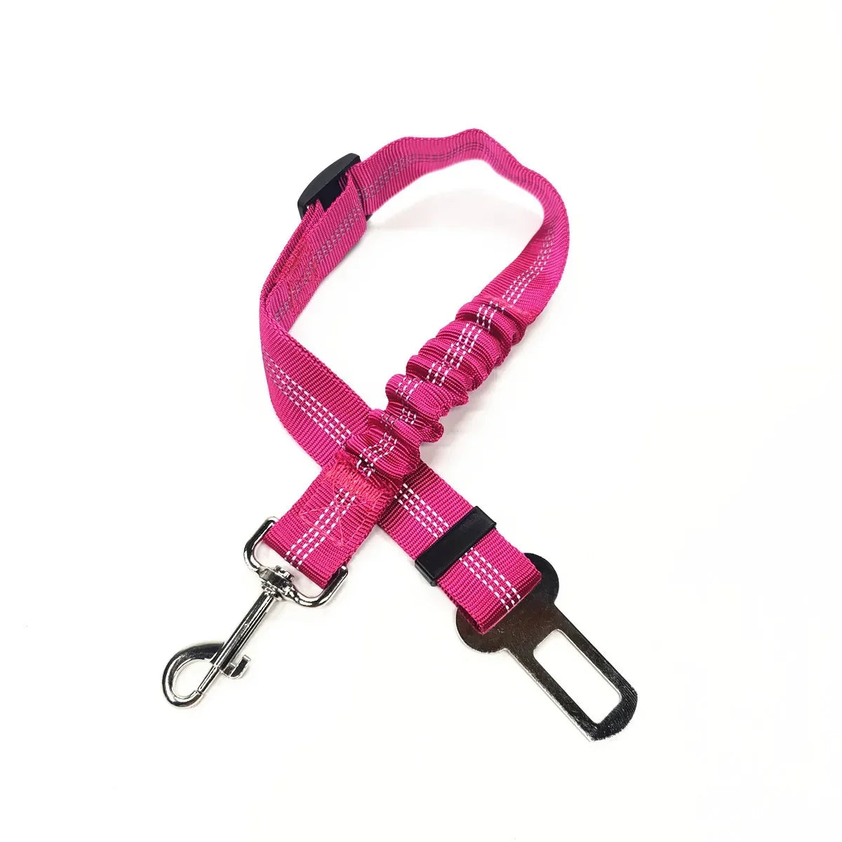 Adjustable Dog Car Seat Belt – Pet Vehicle Safety Lead Clip