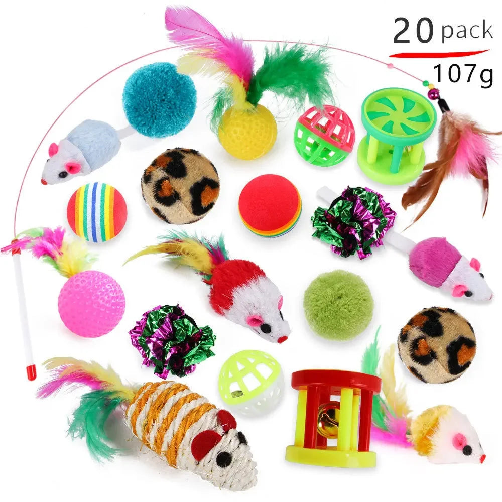 Cat Mouse Tunnel Tent – Foldable Play Tent with Mouse Balls
