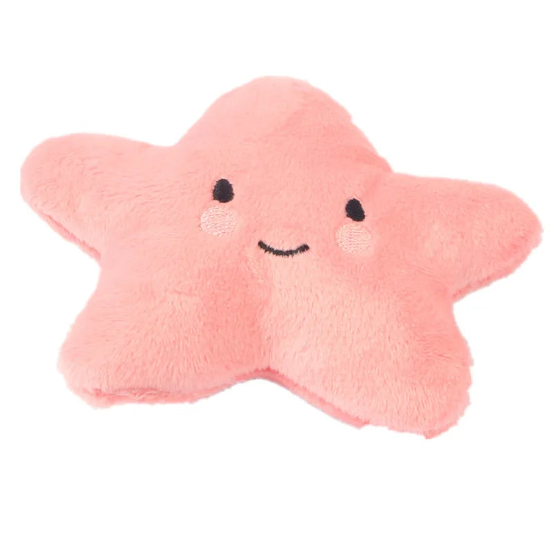 Squeaky Plush Food Dog Toys – Banana, Bone & Vegetable Chew Toys