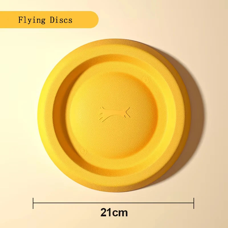 EVA Dog Toy Set 4 Pack – Flying Disc, Ball & Tug Rope