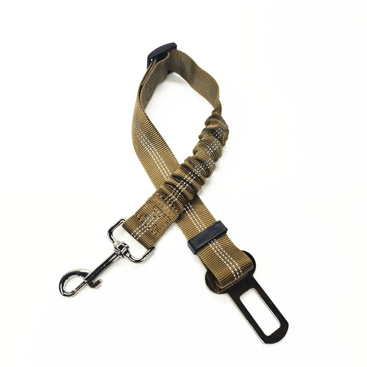 Dog Car Seat Belt Harness – Reflective Elastic Travel Safety Lead