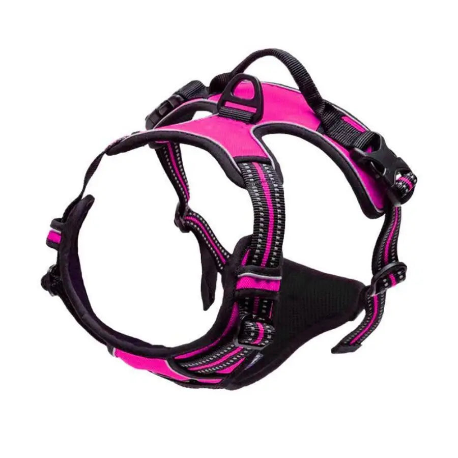 No-Pull Dog Harness Front Clip – Reflective Padded with Handle