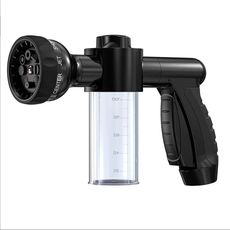 Dog Shower Sprayer Hose Nozzle – 3-Mode Pet Bath Wash Foam Sprayer