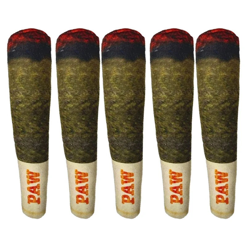 Squeaky Plush Cigar Dog Toy – Funny Chew Toy for Small/Medium Dogs