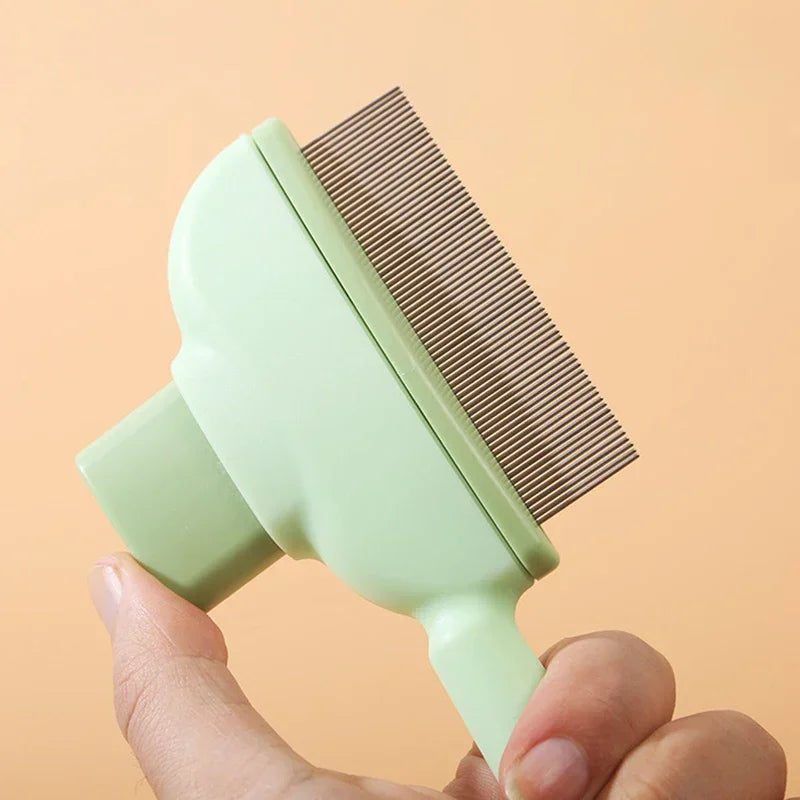 Pet Hair Removal Comb – Dog & Cat Grooming Cleaning Brush
