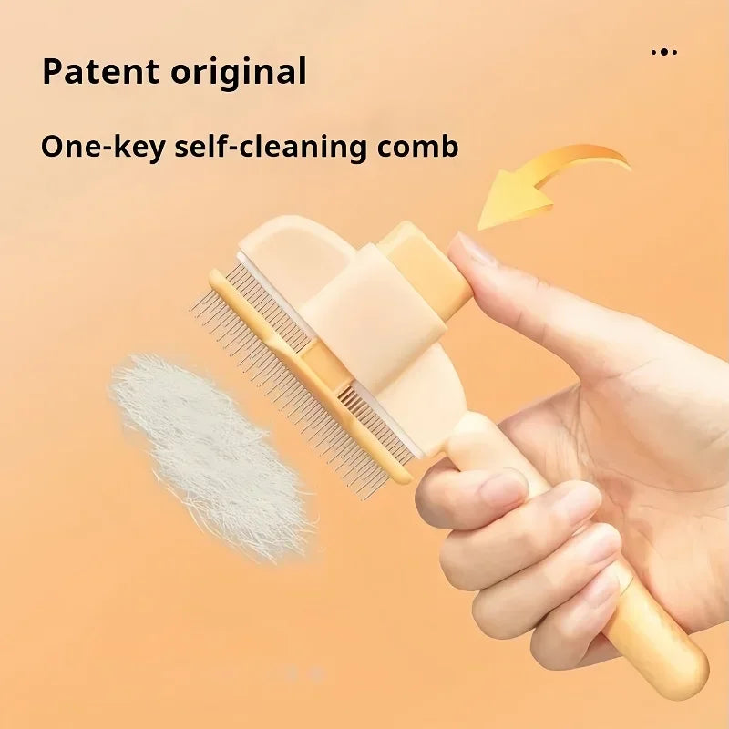 Cat & Dog Hair Remover Brush – Long Hair Grooming Comb
