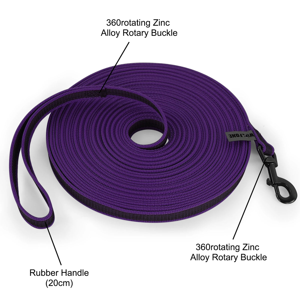 Long Dog Training Leash 1.5–15m – Recall Lead for Small to Large Dogs