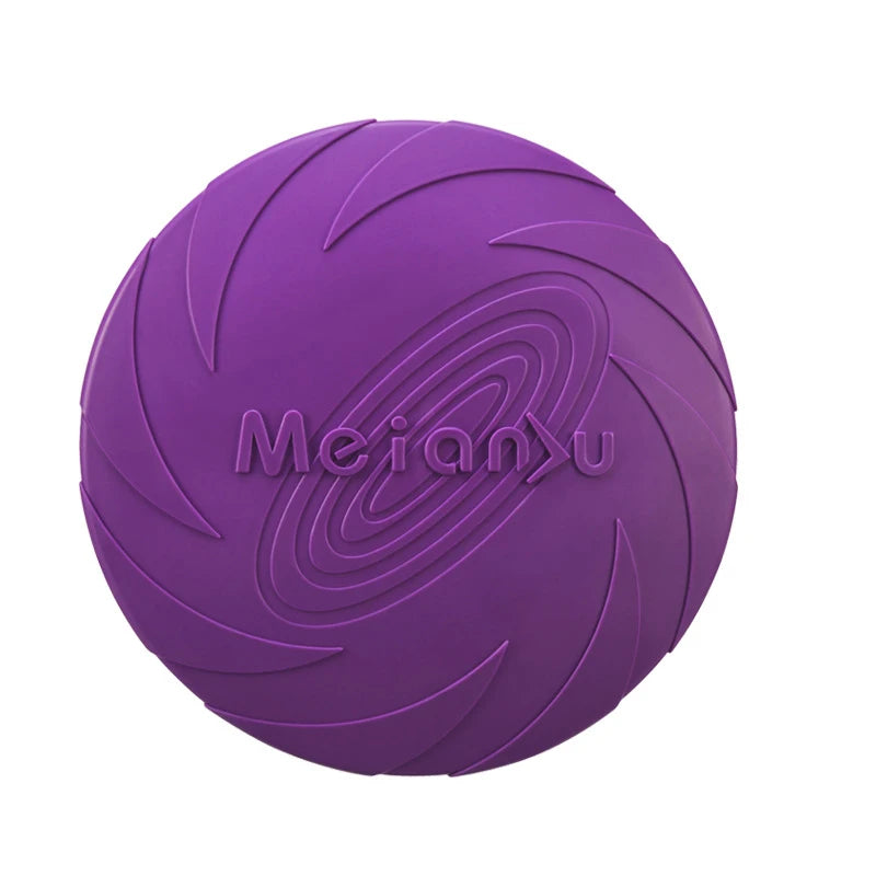 Silicone Dog Flying Disc – Chew-Resistant Fetch Frisbee Toy