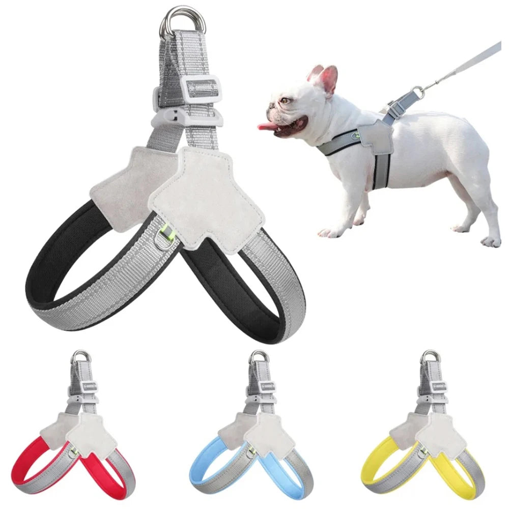 No-Pull Dog Harness – Reflective Vest for Small/Medium Dogs & Cats