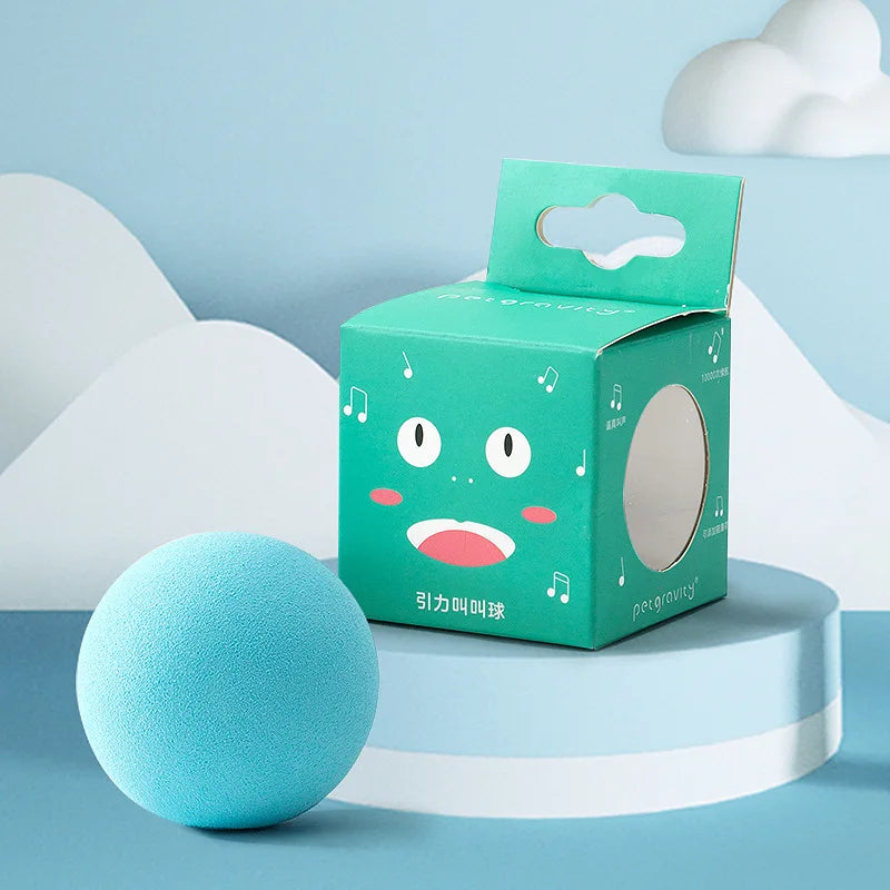 Chirping Cat Toy Balls – Bird & Cricket Sound Interactive Cat Toys