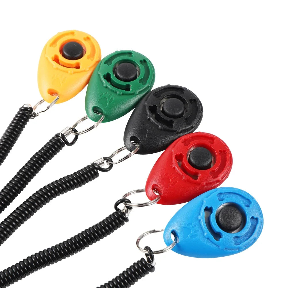 Dog Training Clicker – Wrist Strap Pet Click Trainer for Dogs & Cats