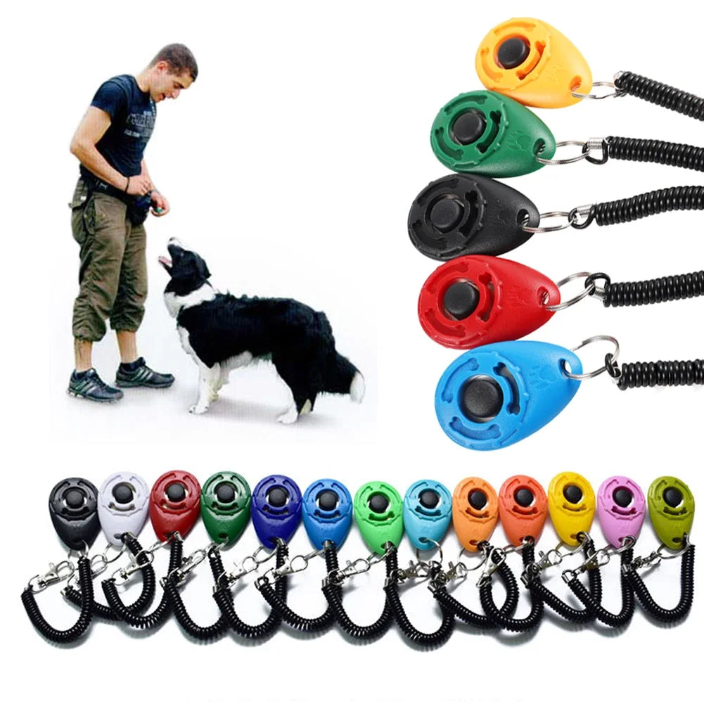 Dog Training Clicker – Wrist Strap Pet Click Trainer for Dogs & Cats