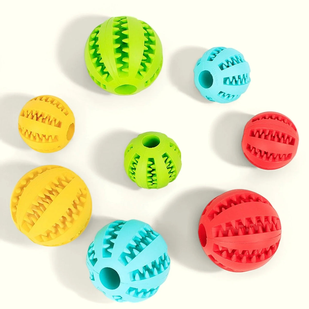 Treat Dispensing Dog Ball – Puzzle Chew Toy for Boredom