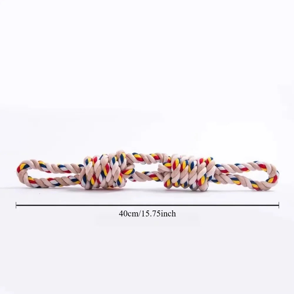 Tough Cotton Rope Dog Toy – For Medium & Large Dogs