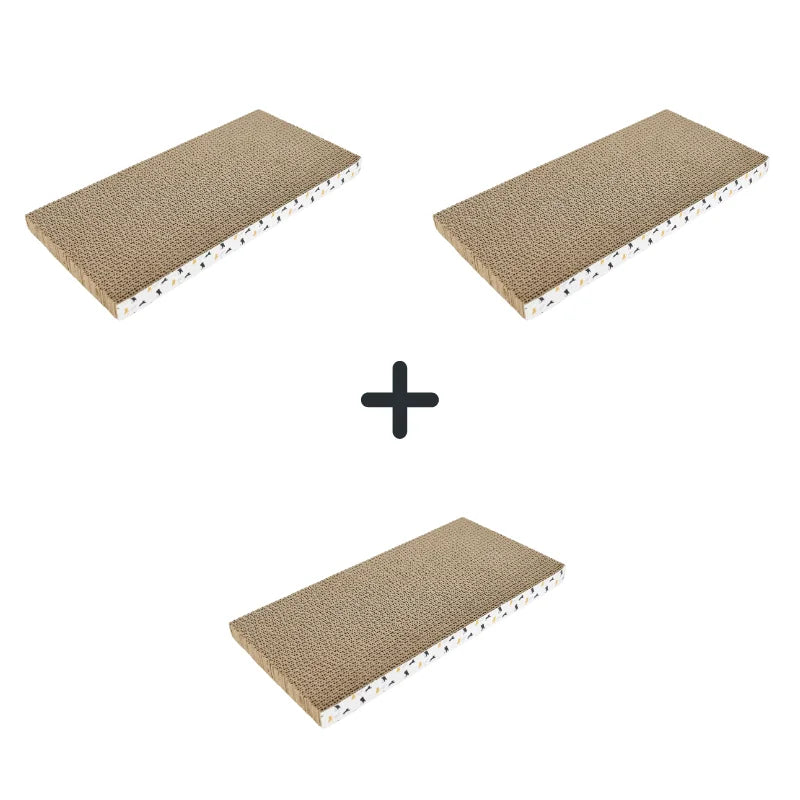 Cardboard Cat Scratcher Board – Corrugated Scratching Pad for Cats