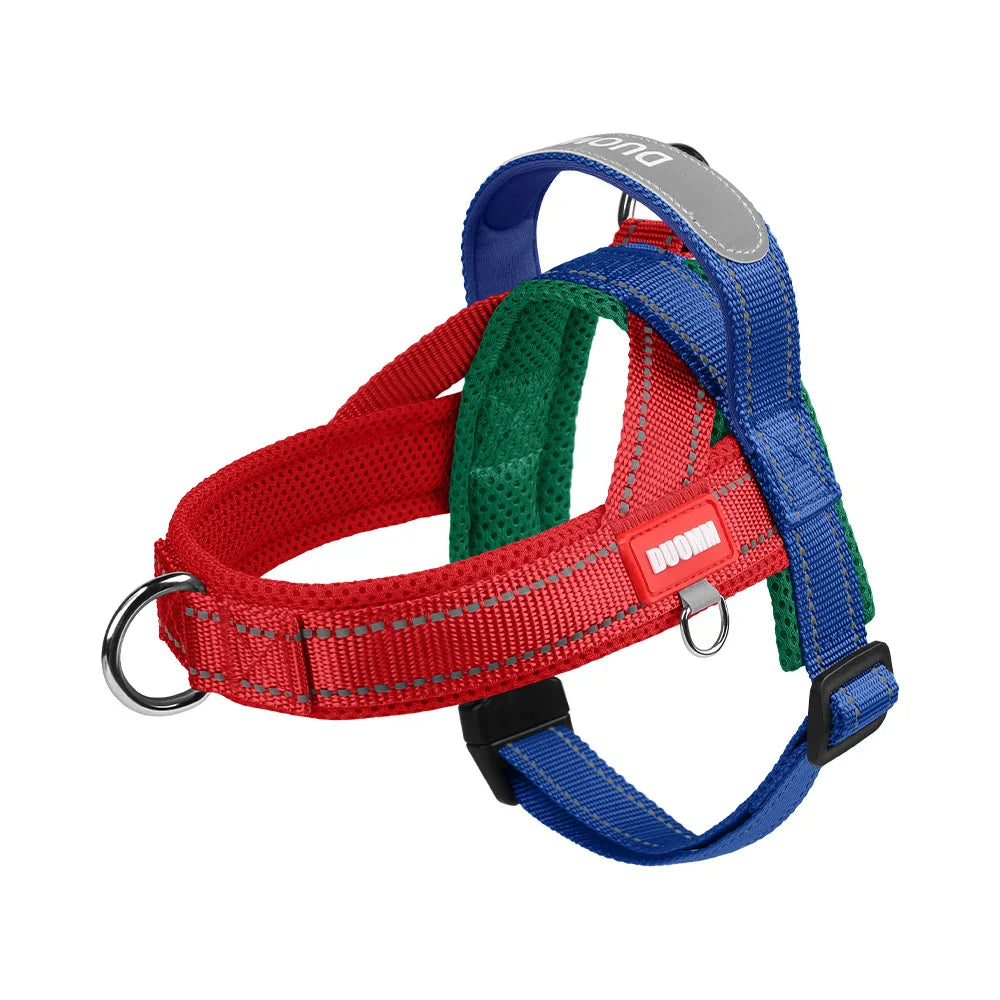 No-Pull Saddle Dog Harness – Reflective Walking Vest Small/Medium