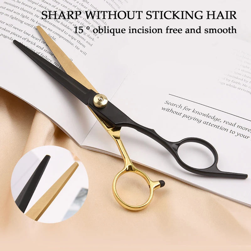 Professional Pet Grooming Scissors – Stainless Steel Dog Hair Shears