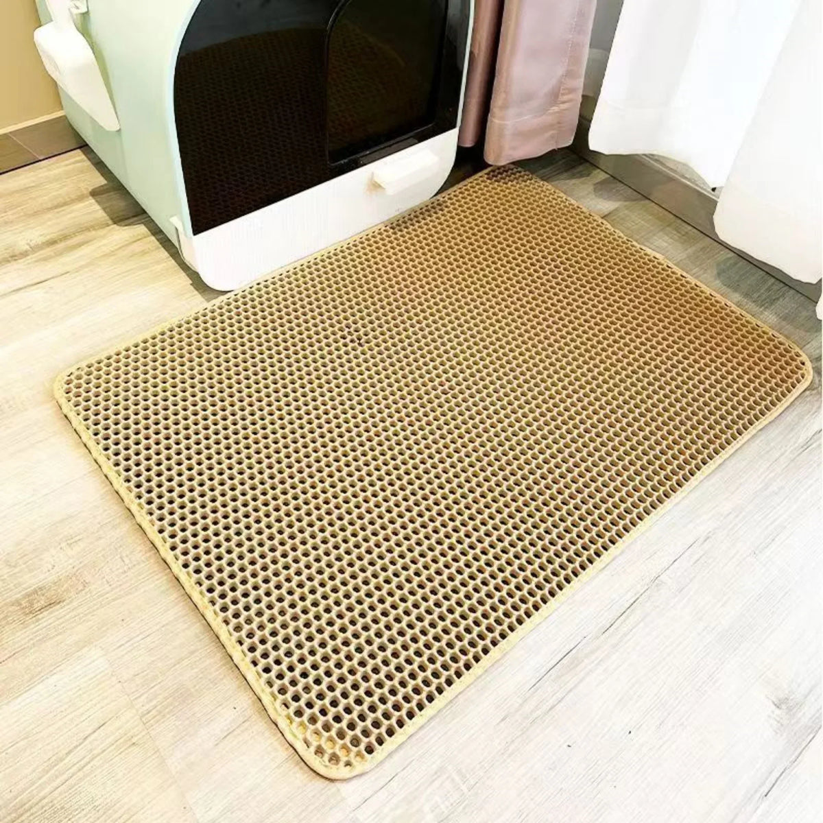 Extra Large Cat Litter Mat – Heavy-Duty Waterproof Litter Trapper