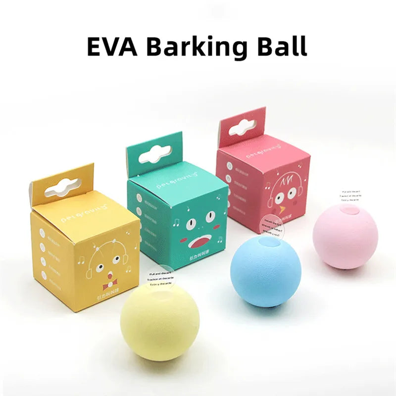 Chirping Cat Toy Balls – Bird & Cricket Sound Interactive Cat Toys