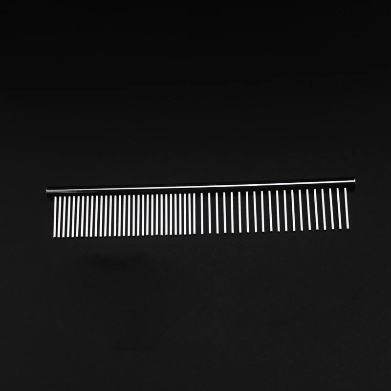 Stainless Steel Dog Comb – Long Thick Hair Dematting Comb 16/19cm