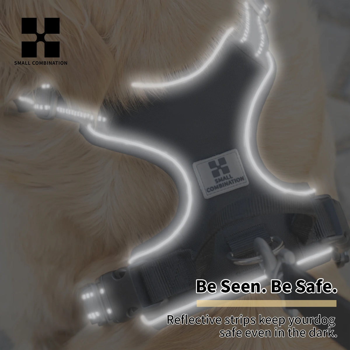 No-Pull Reflective Dog Harness – Adjustable Chest Harness All Sizes
