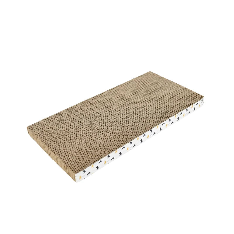 Cardboard Cat Scratcher Board – Corrugated Scratching Pad for Cats