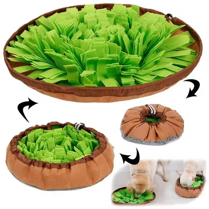 Snuffle Mat for Dogs & Cats – Interactive Foraging Slow Feeder Mat