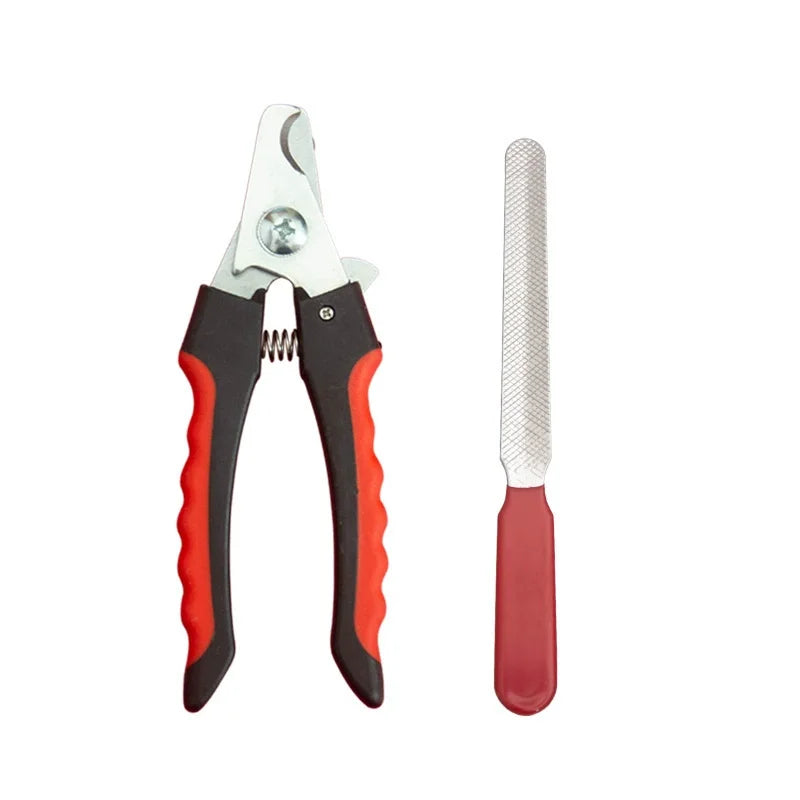 Stainless Steel Pet Nail Clippers – Dog & Cat Claw Trimmer
