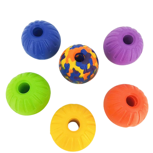 Floating EVA Dog Ball 7/9cm – Hollow Rubber Fetch & Chew Ball