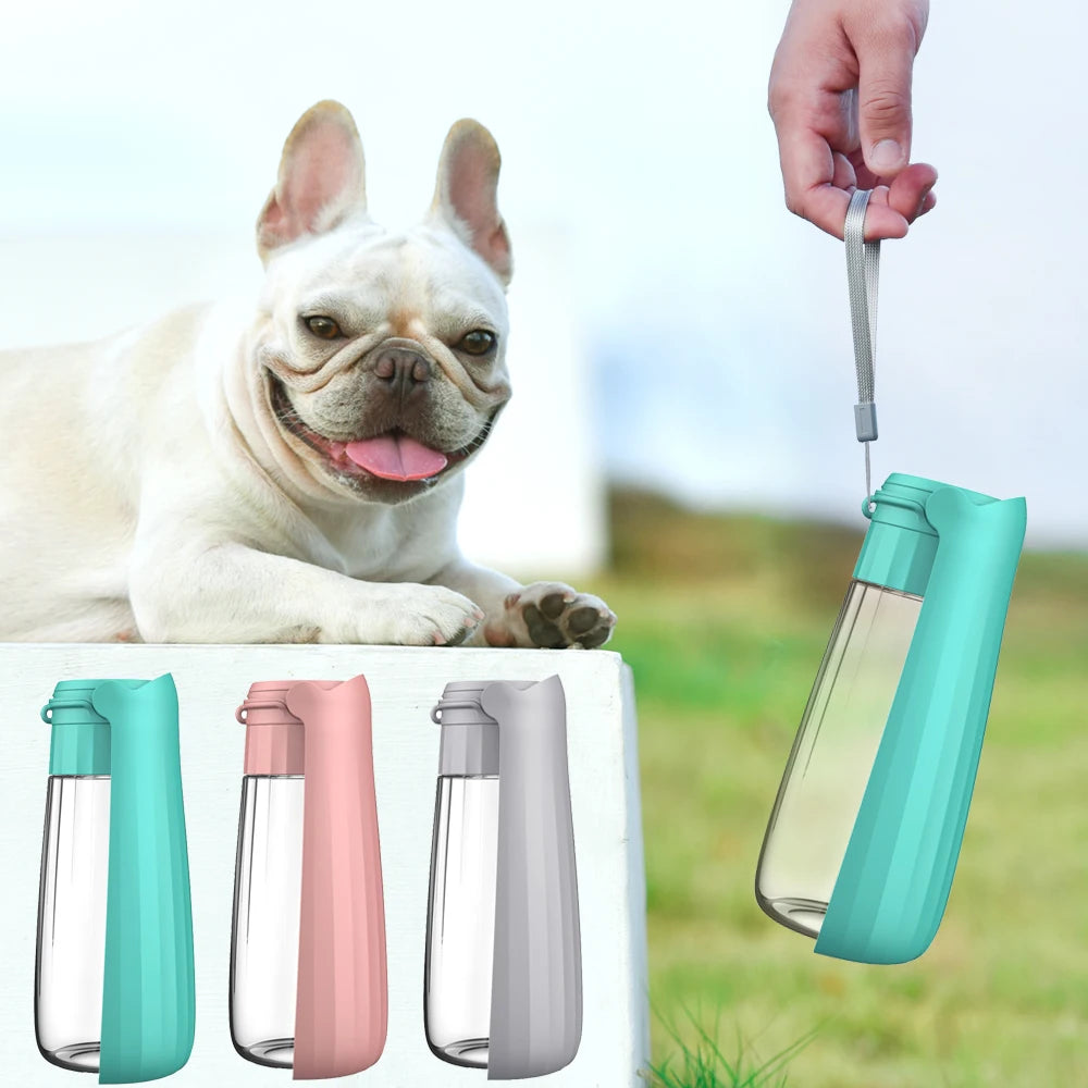 Portable Dog Water Bottle – Foldable Travel Water Dispenser for Dogs