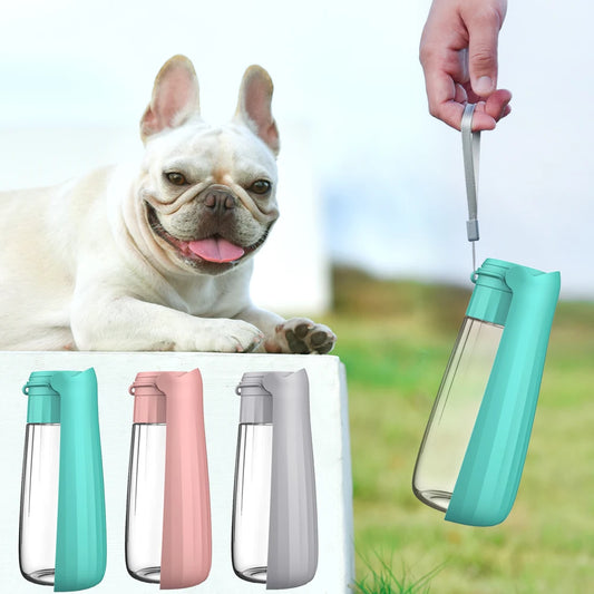Portable Dog Water Bottle – Foldable Travel Water Dispenser for Dogs