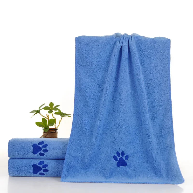 Quick-Dry Pet Towel – Thick Absorbent Dog & Cat Bath Towel