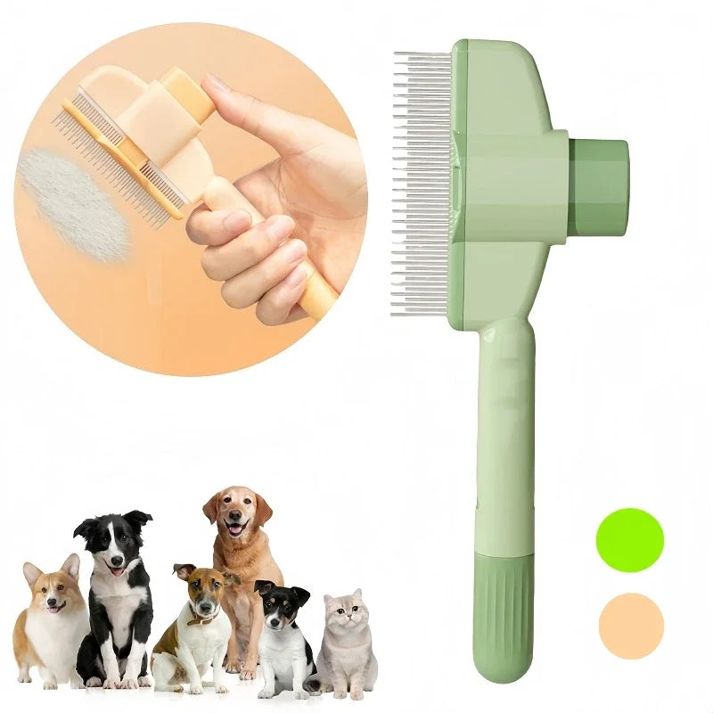 Cat & Dog Hair Remover Brush – Long Hair Grooming Comb