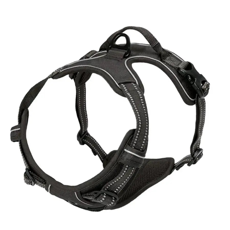 No-Pull Dog Harness Front Clip – Reflective Padded with Handle