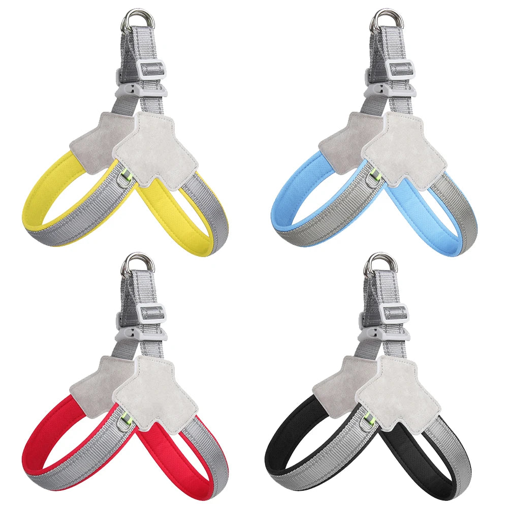 No-Pull Dog Harness – Reflective Vest for Small/Medium Dogs & Cats