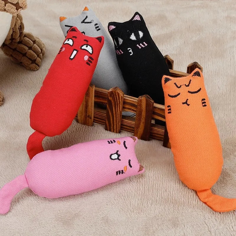 Crinkle Catnip Cat Toy – Rustling Sound Teething Toy for Kittens