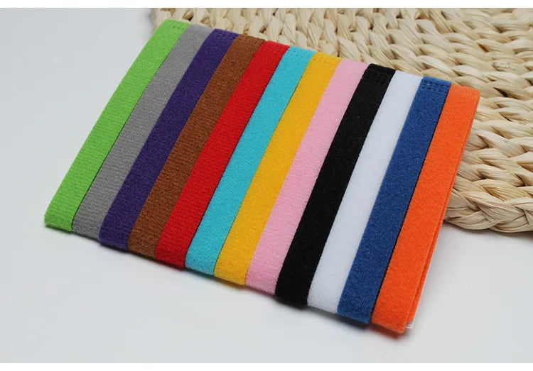Puppy ID Collars 12 Pack – Soft Hook & Loop Whelping Collars
