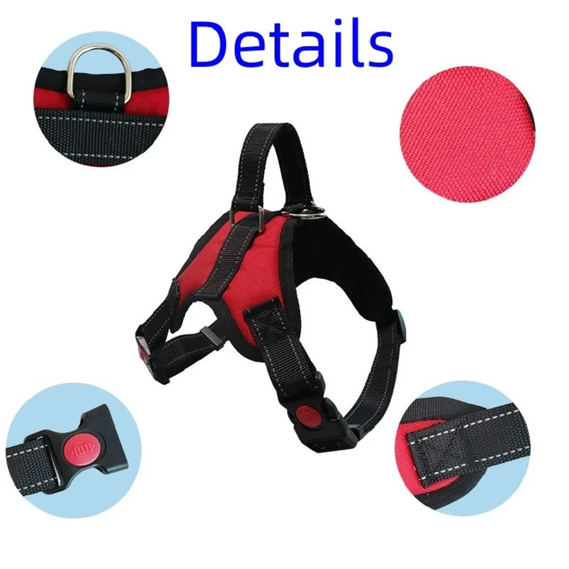 Strong Dog Harness Vest – Small, Medium & Large Dogs