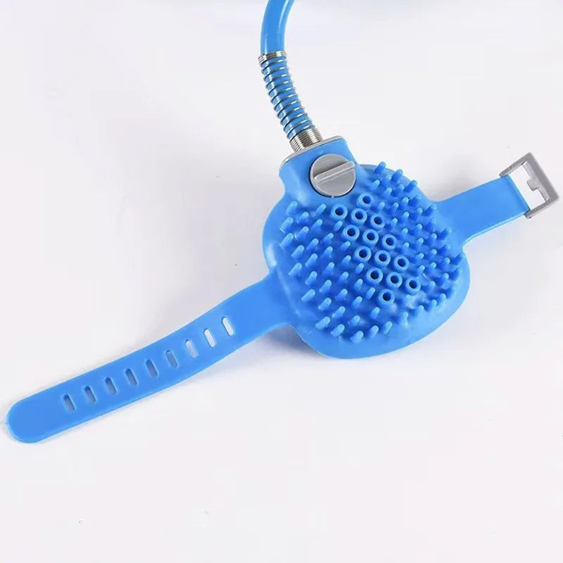 2-in-1 Pet Shower Brush Sprayer – Dog & Cat Bathing Massage Comb
