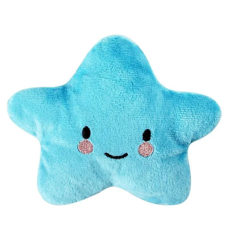 Squeaky Plush Star Toy – Cute Chew Toy for Dogs & Cats