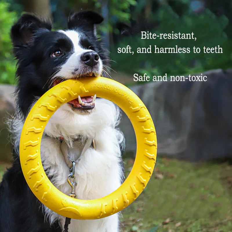 EVA Dog Toy Set 4 Pack – Flying Disc, Ball & Tug Rope
