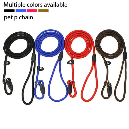 Nylon Dog Leash – Adjustable Training Lead Rope