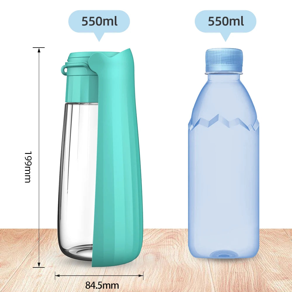 Portable Dog Water Bottle – Foldable Travel Water Dispenser for Dogs
