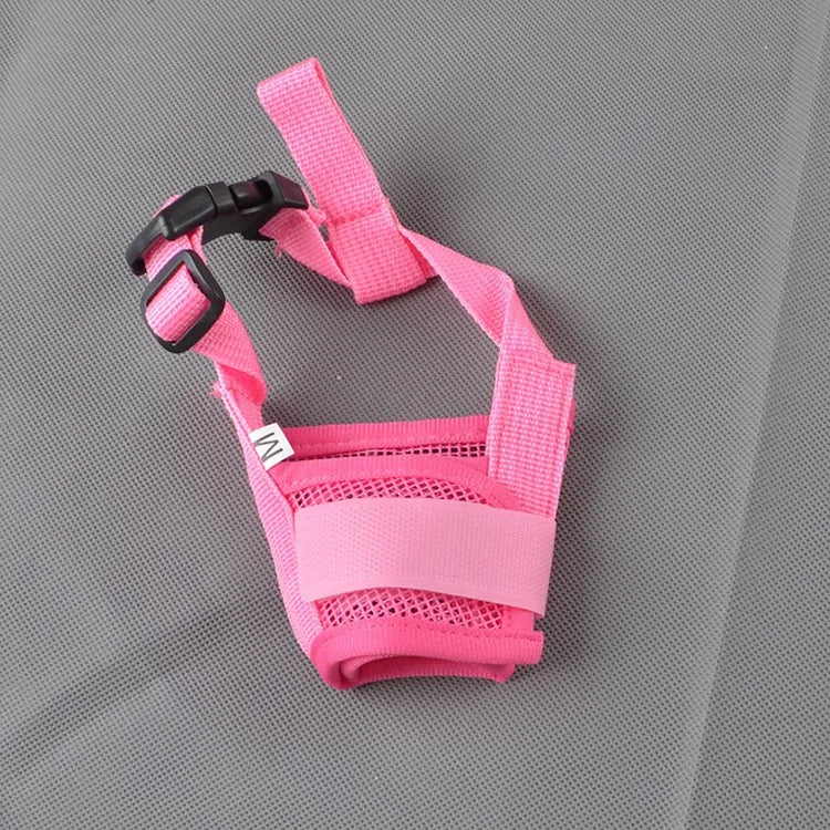 Anti-Bark Dog Muzzle – Adjustable Breathable Mesh Muzzle S–XXL