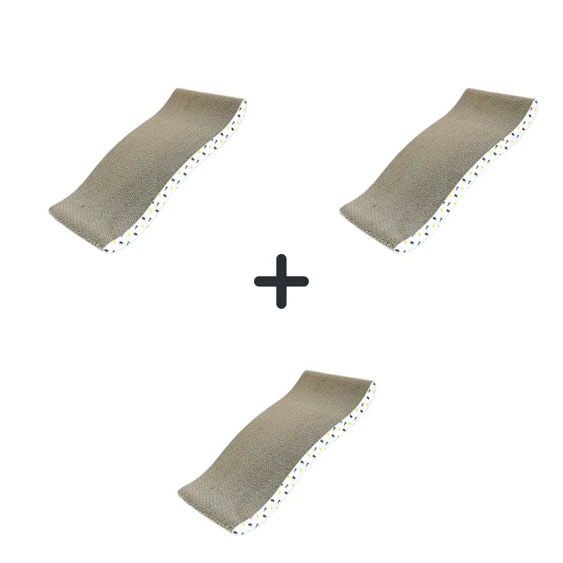 Cardboard Cat Scratcher Board – Corrugated Scratching Pad for Cats