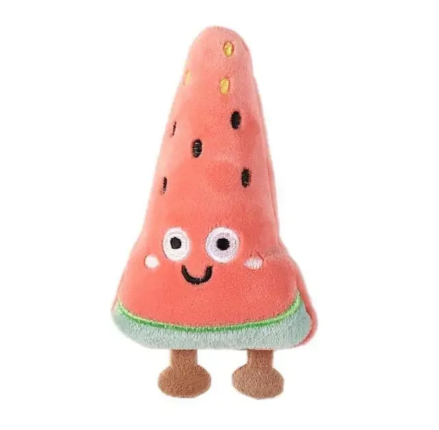 Avocado & Watermelon Plush Pet Toy – Squeaky Toy Dogs & Cats