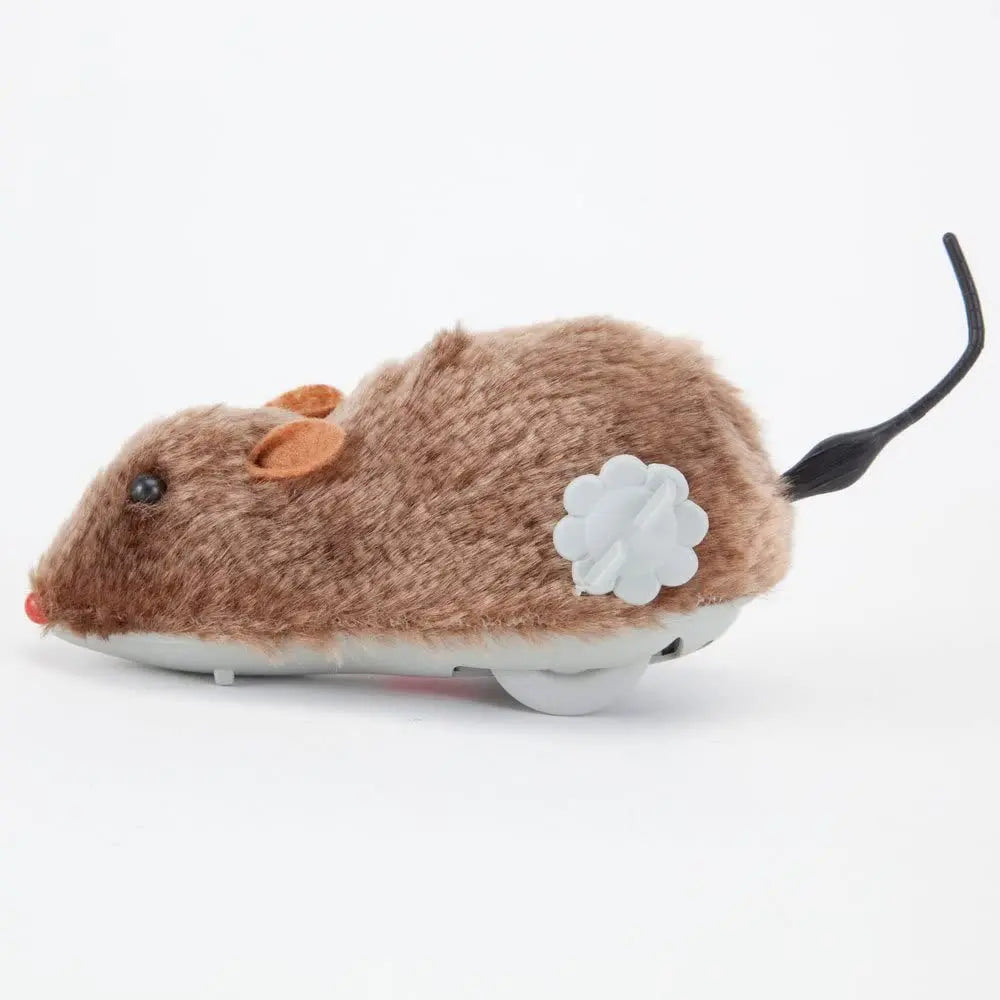 Lifelike Plush Mouse Cat Toy – Realistic Rat Toy with Tail for Cats